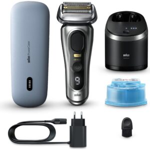 Braun Series 9 PRO+ Elektrikli Tıraş Makinesi, Islak ve Kuru, SmartCare Merkezi, 9675CC