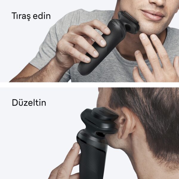 Braun Series 5 Elektrikli Tıraş Makinesi, Islak ve Kuru, Hassas Düzeltici Başlık, 52-N1200S