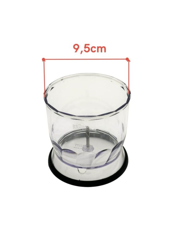 Braun Multiquick 3-5-7-9 Doğrayıcı Hazne  350ml Type 4162, 4165, 4191, 4192, 4199, 4200